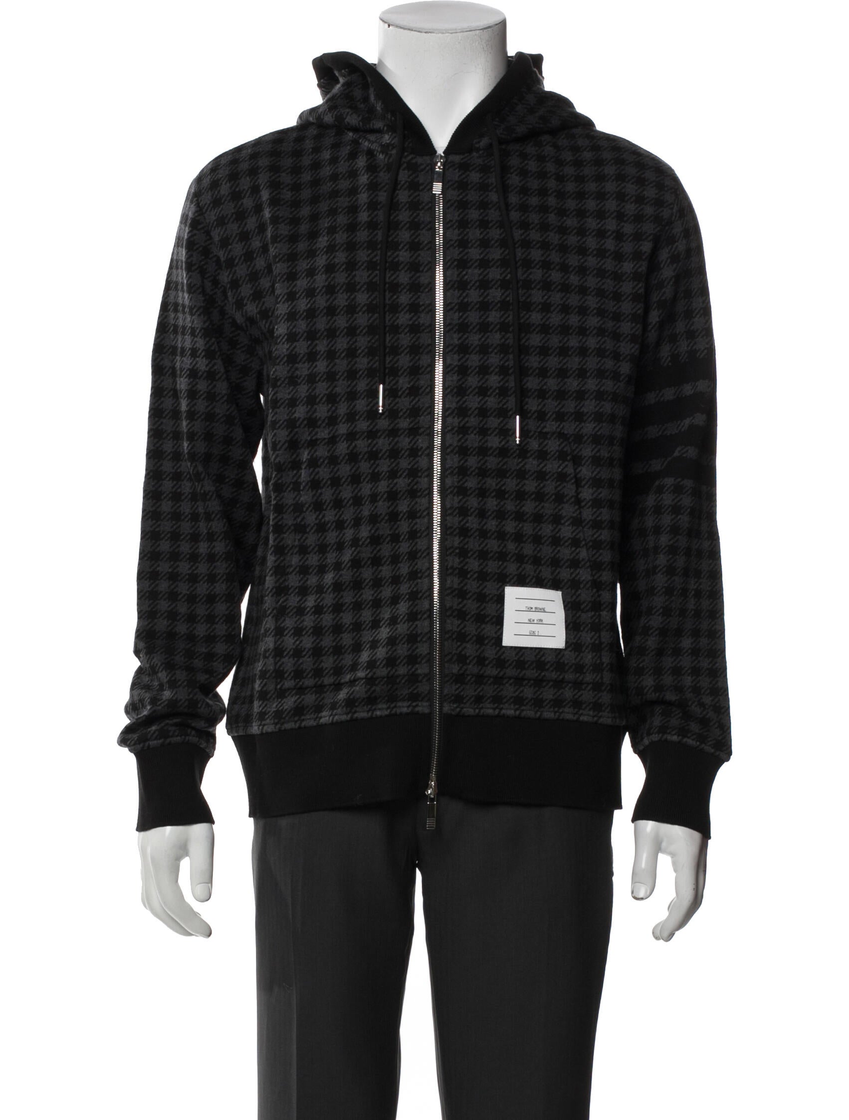 Thom Browne Plaid Print Bomber Jacket w/ Tags