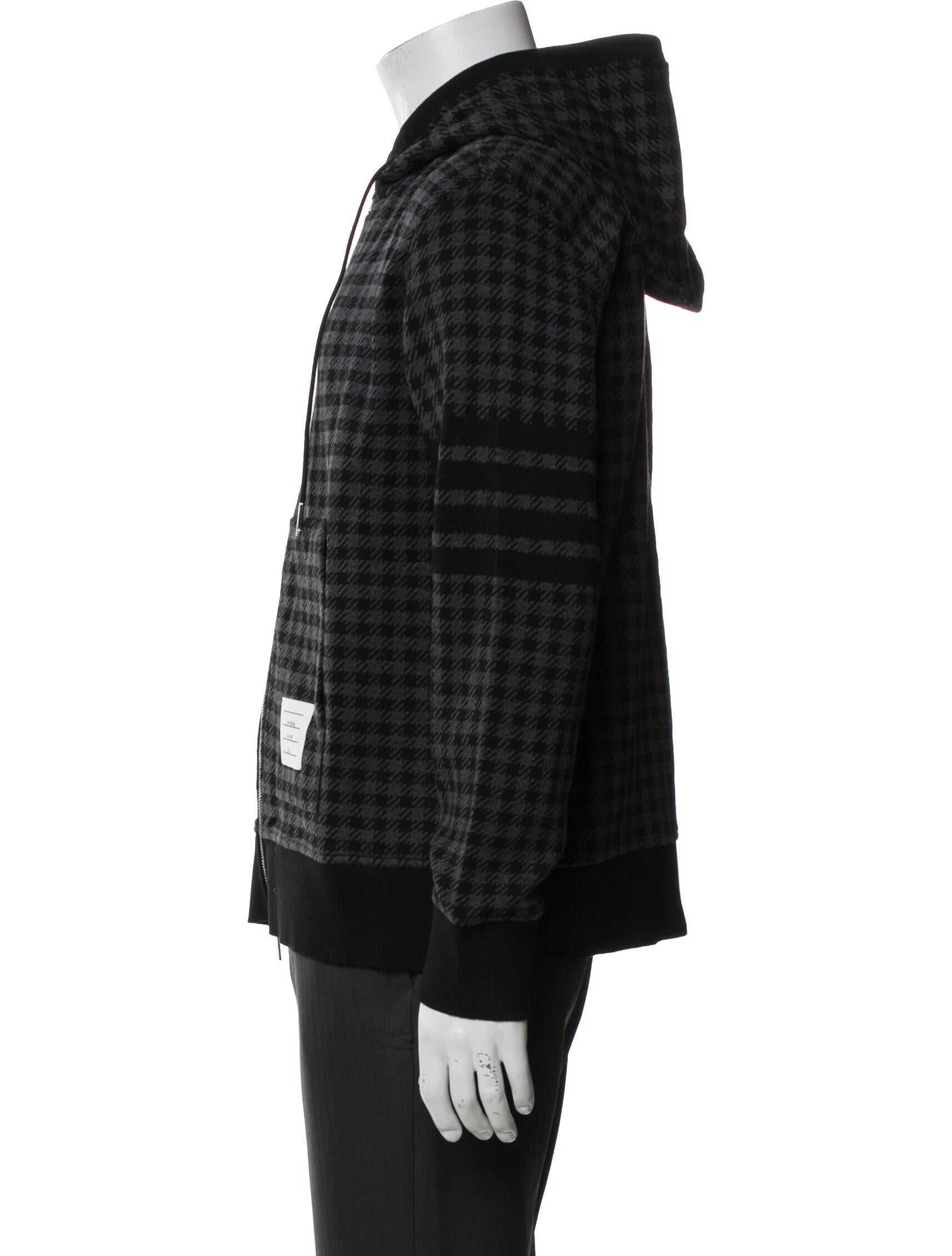 Thom Browne Plaid Print Bomber Jacket w/ Tags