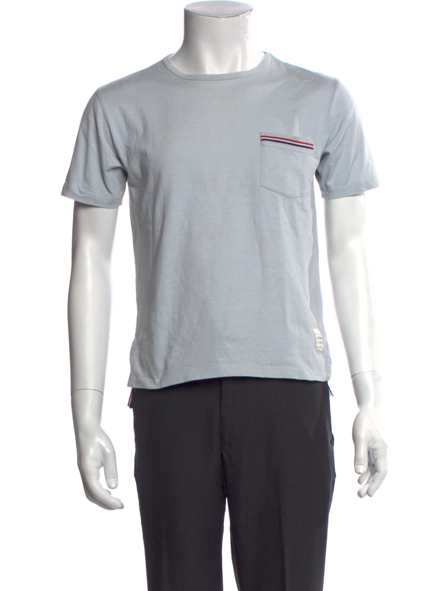 Thom Browne Graphic Print Crew Neck T-Shirt