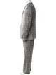 Thom Browne Check Plaid Plaid Print Two-Piece Suit