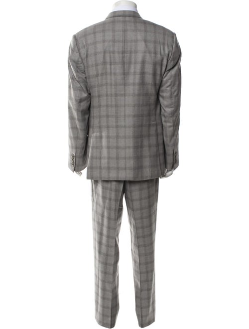 Thom Browne Check Plaid Plaid Print Two-Piece Suit