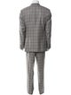 Thom Browne Check Plaid Plaid Print Two-Piece Suit