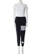 Thom Browne 4-Bar Two-Piece Hoodie and Sweatpant Striped Lounge Set
