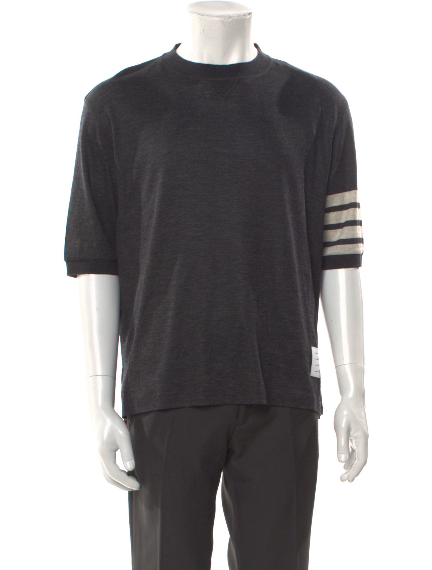 Thom Browne 4-Bar Virgin Wool T-Shirt w/ Tags