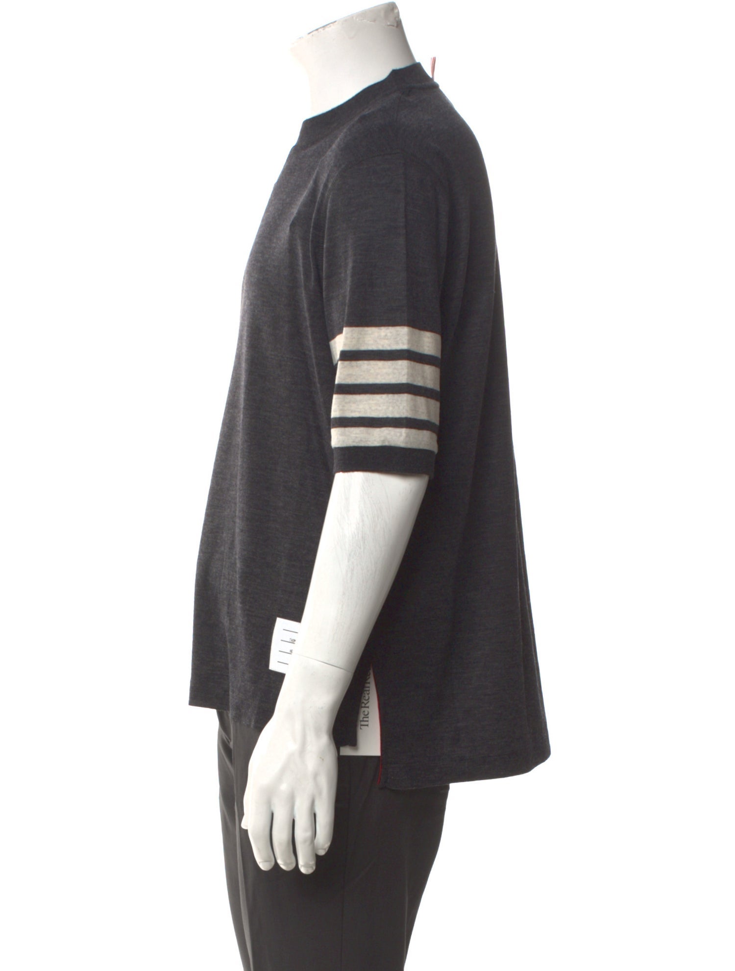 Thom Browne 4-Bar Virgin Wool T-Shirt w/ Tags