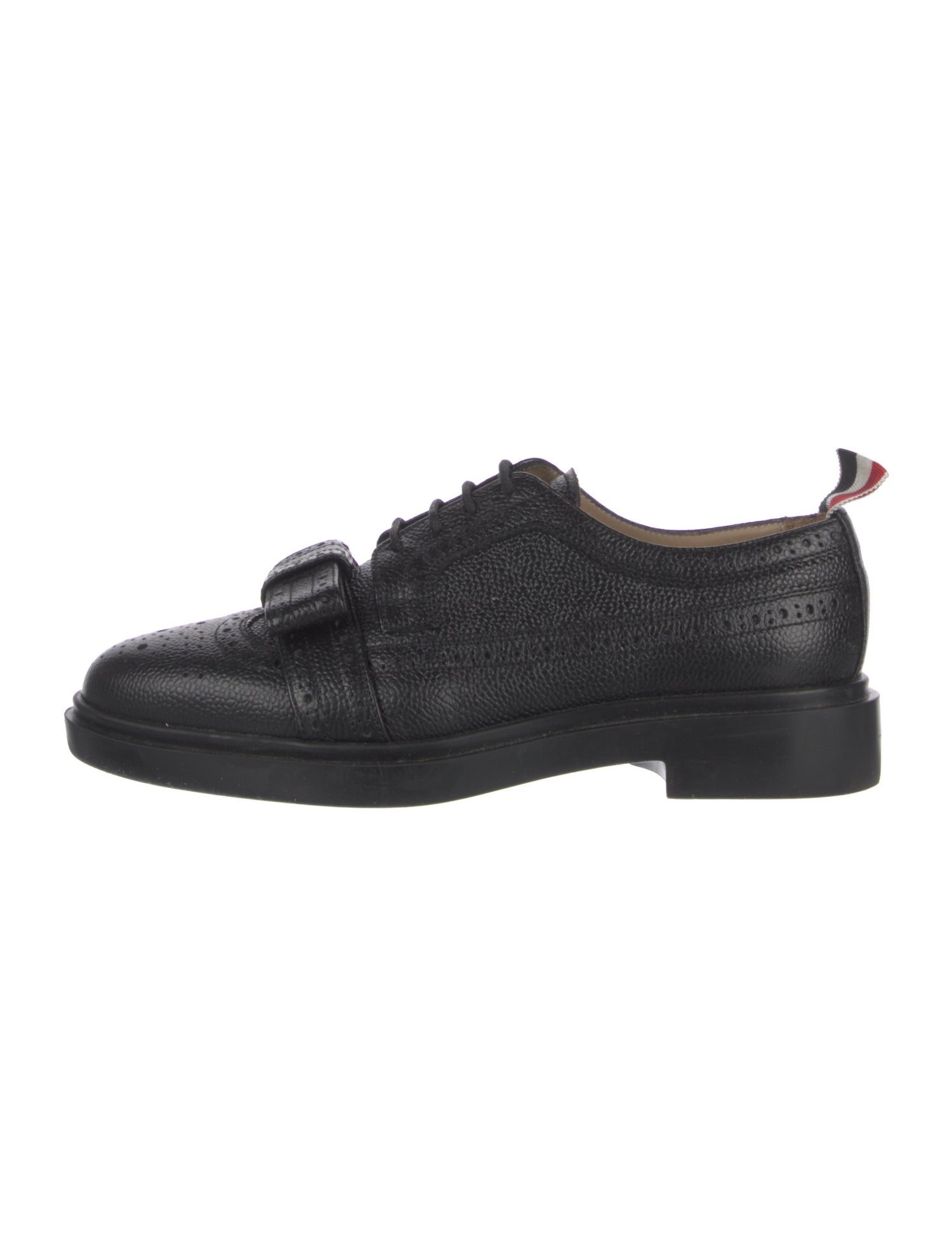 Thom Browne Leather Lasercut Accents Oxfords