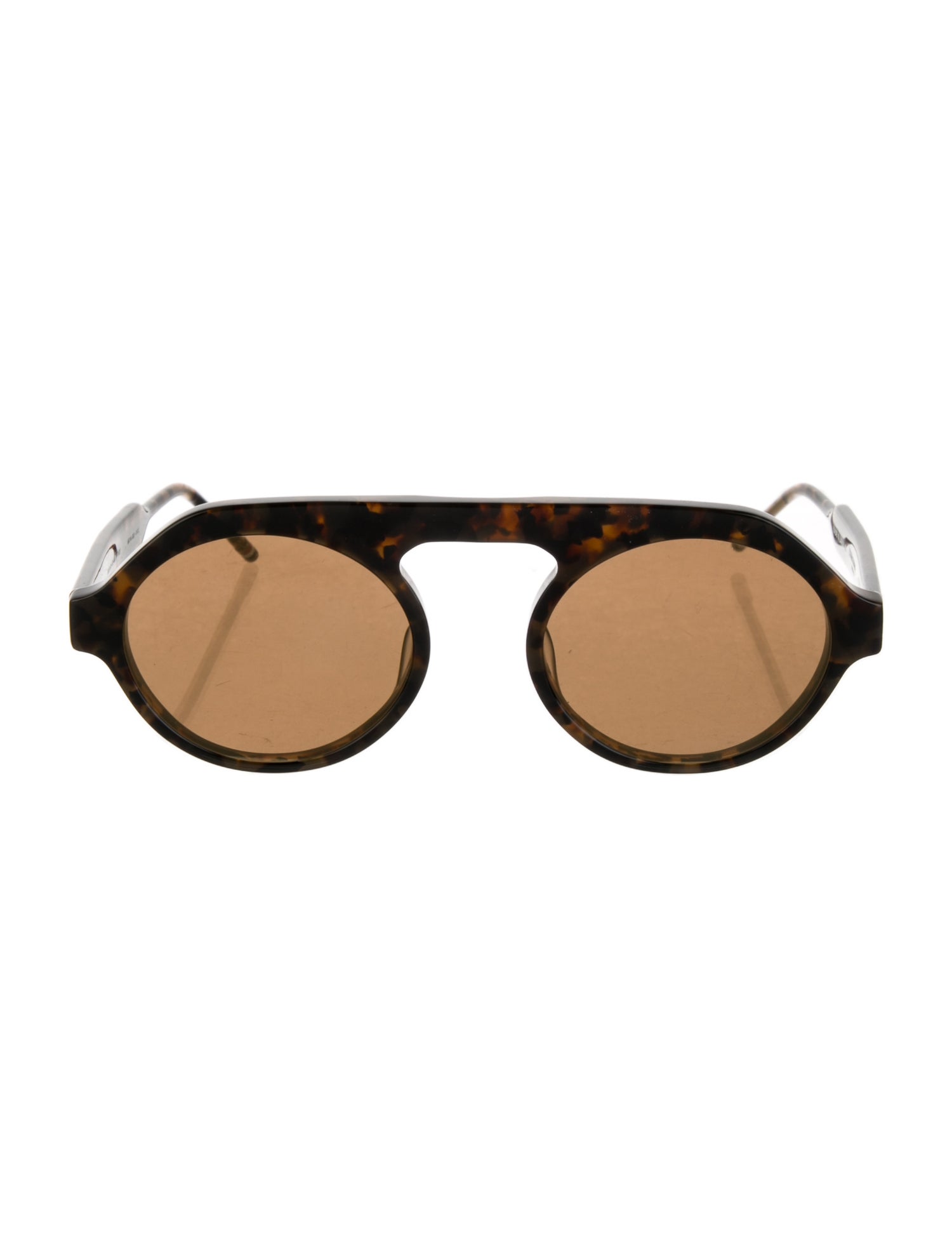 Thom Browne Shield Mirrored Sunglasses