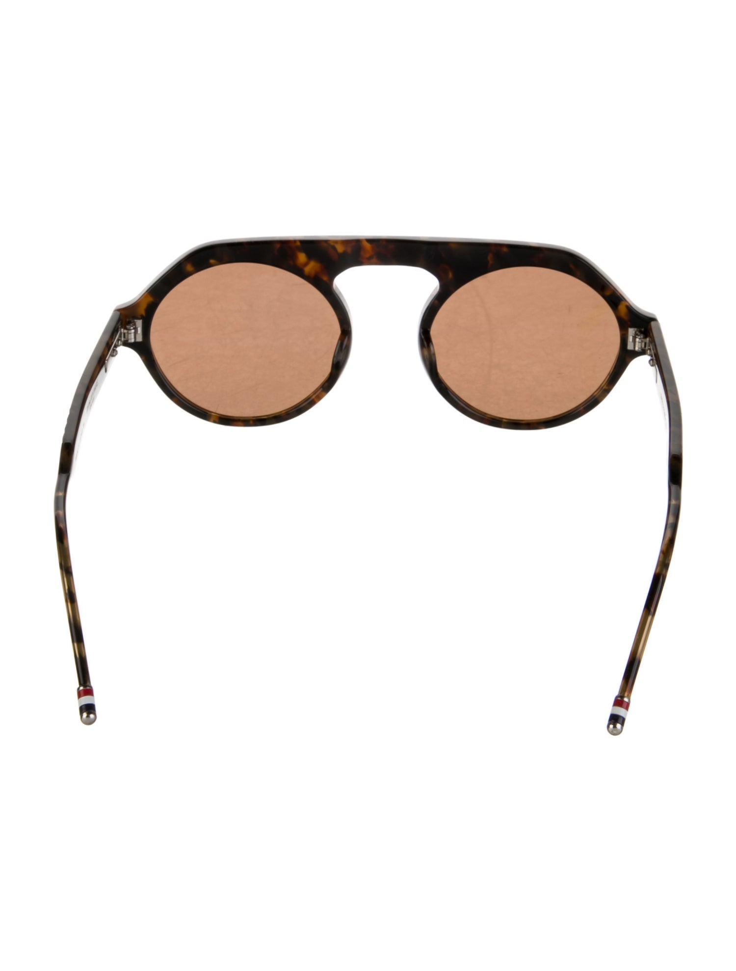 Thom Browne Shield Mirrored Sunglasses