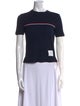 Thom Browne RWB Jersey Technical Graphic Print T-Shirt