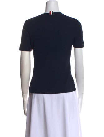 Thom Browne RWB Jersey Technical Graphic Print T-Shirt