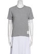 Thom Browne 4 Bar Stripe Crew Neck T-Shirt