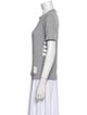 Thom Browne 4 Bar Stripe Crew Neck T-Shirt