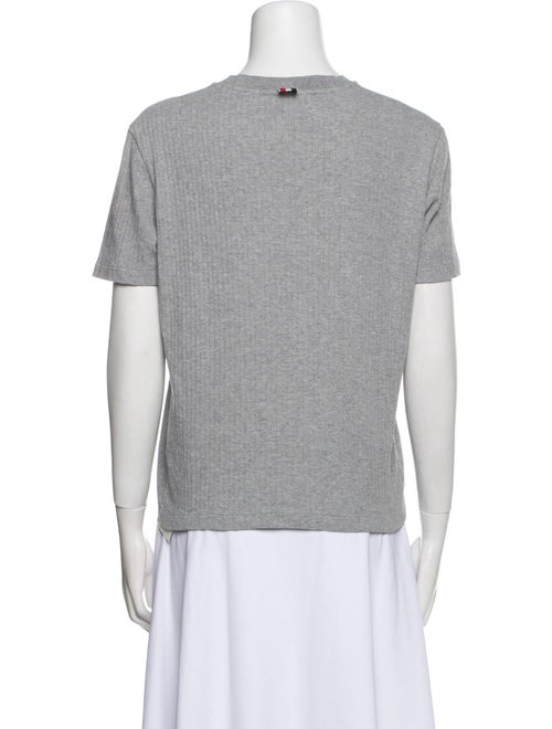 Thom Browne 4 Bar Stripe Crew Neck T-Shirt