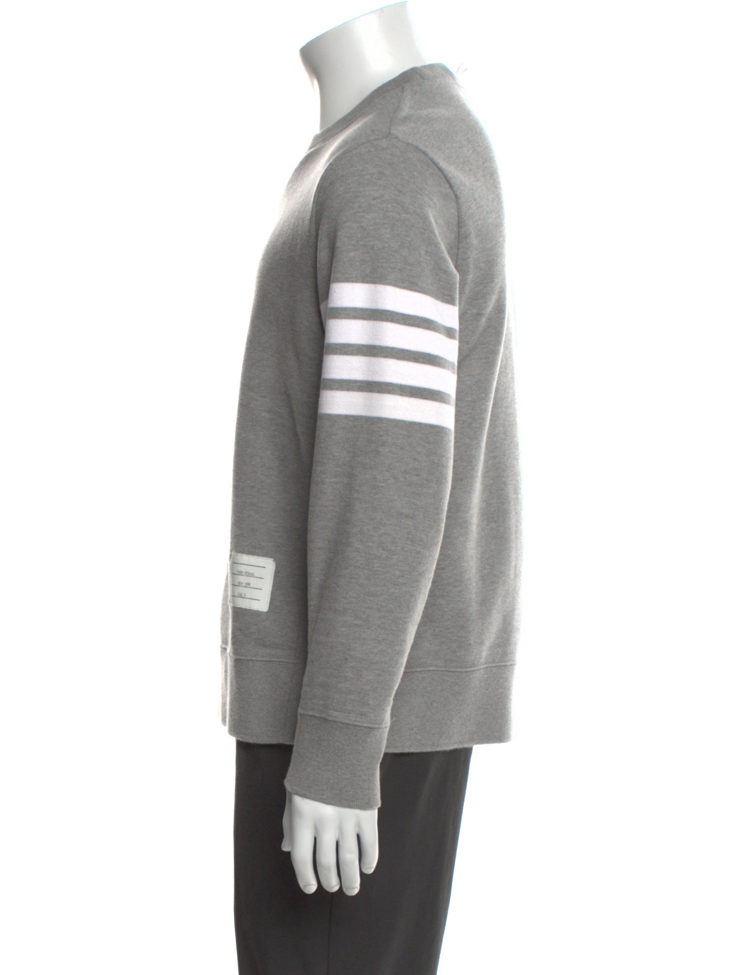 Thom Browne 4-Bar Striped Sweatshirt