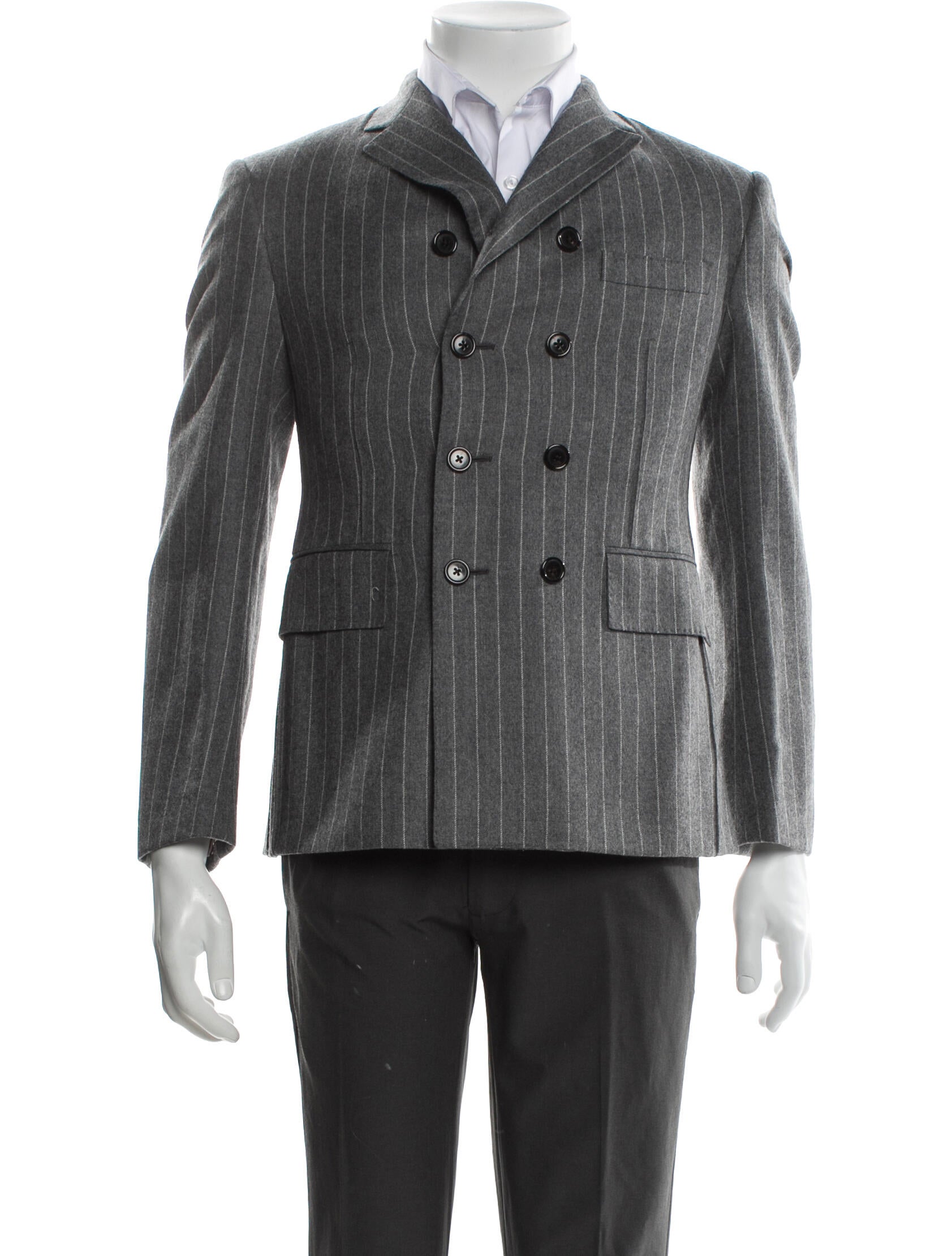Thom Browne Wool Striped Blazer