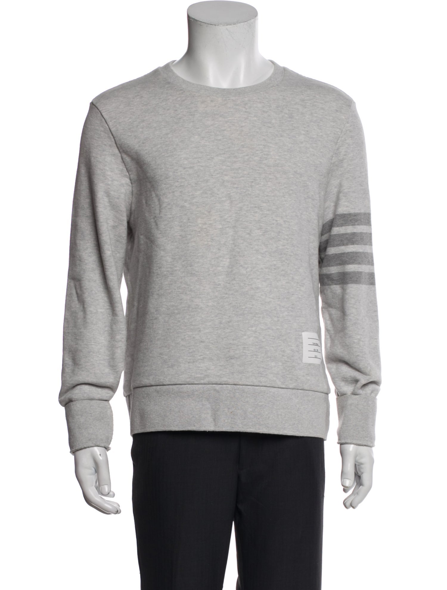 Thom Browne 4 Bar Stripe Striped Sweatshirt