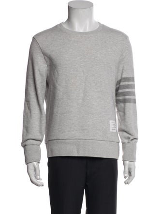 Thom Browne 4 Bar Stripe Striped Sweatshirt