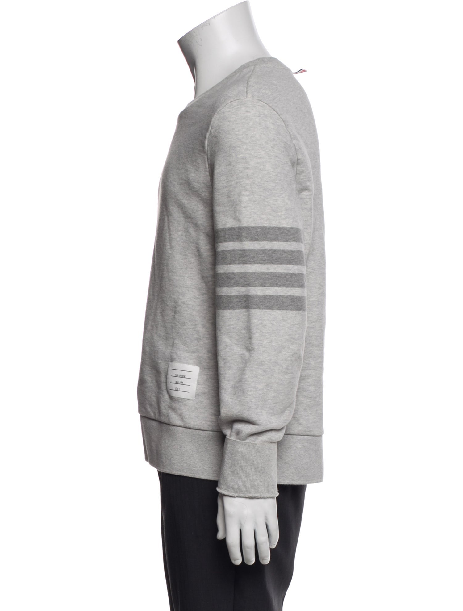 Thom Browne 4 Bar Stripe Striped Sweatshirt