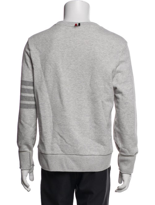 Thom Browne 4 Bar Stripe Striped Sweatshirt