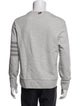 Thom Browne 4 Bar Stripe Striped Sweatshirt