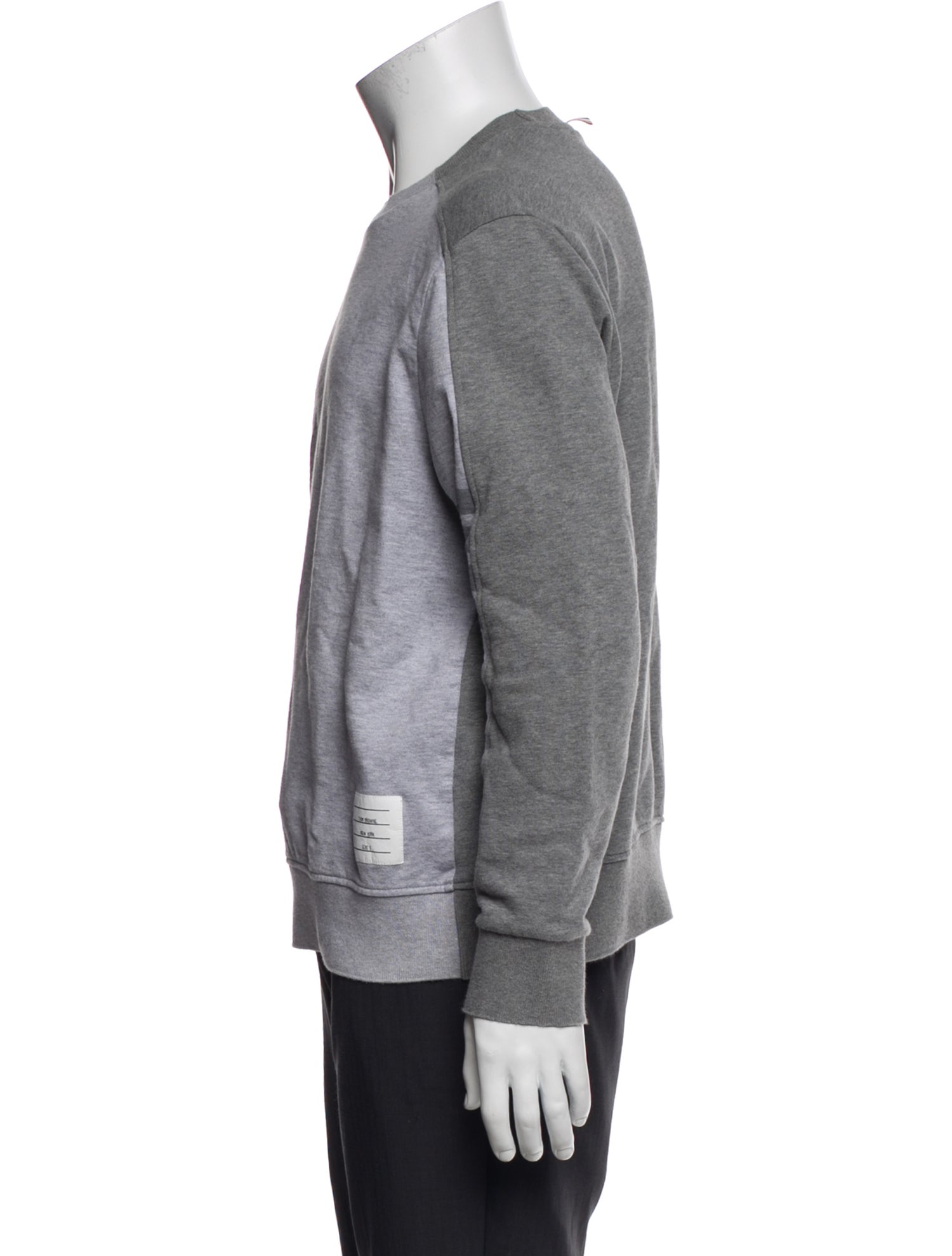 Thom Browne 4 Bar Stripe Graphic Print Sweatshirt