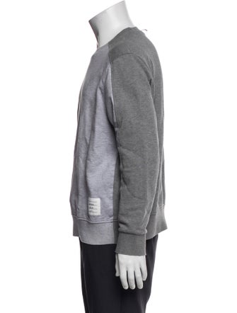 Thom Browne 4 Bar Stripe Graphic Print Sweatshirt