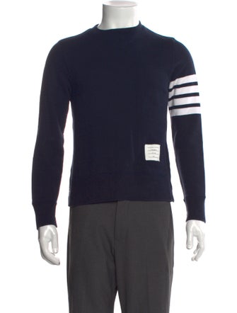 Thom Browne 4-Bar Striped Pullover