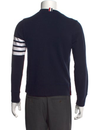Thom Browne 4-Bar Striped Pullover