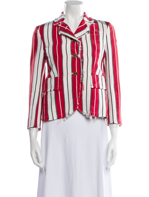 Thom Browne Silk Striped Blazer