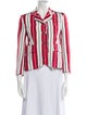 Thom Browne Silk Striped Blazer