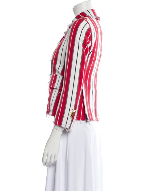 Thom Browne Silk Striped Blazer