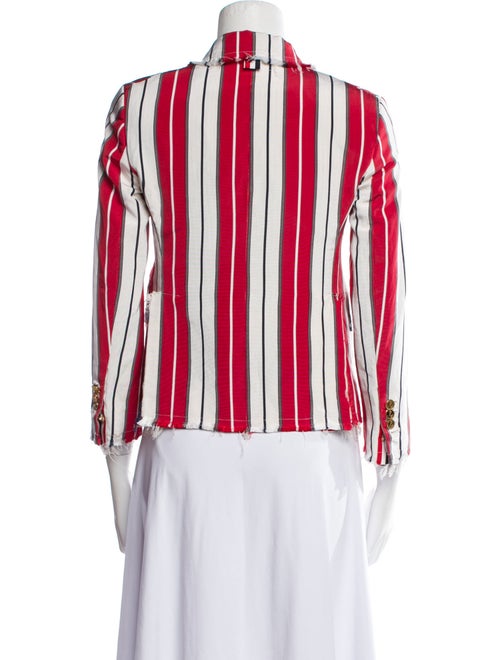 Thom Browne Silk Striped Blazer