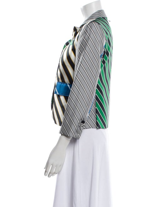 Thom Browne Silk Striped Evening Jacket