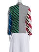 Thom Browne Silk Striped Evening Jacket
