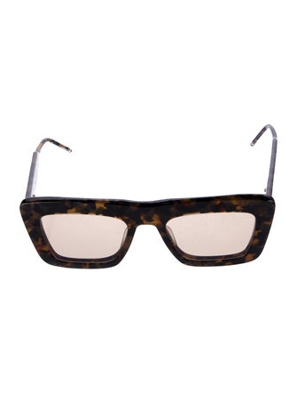 Thom Browne Square Tinted Sunglasses