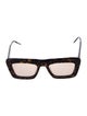 Thom Browne Square Tinted Sunglasses