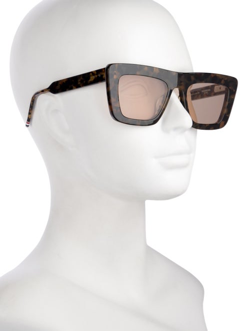 Thom Browne Square Tinted Sunglasses