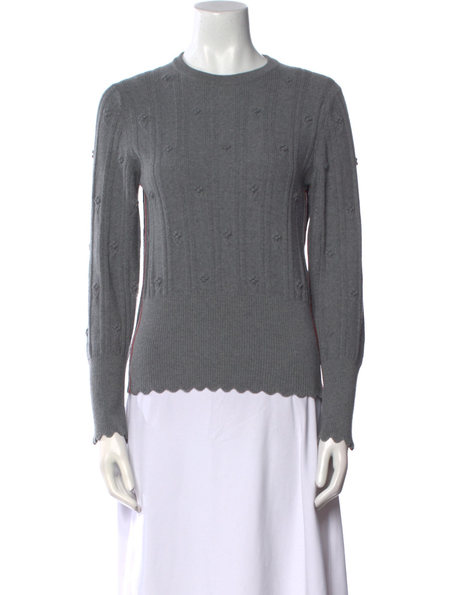 Thom Browne Wool Crew Neck Sweater