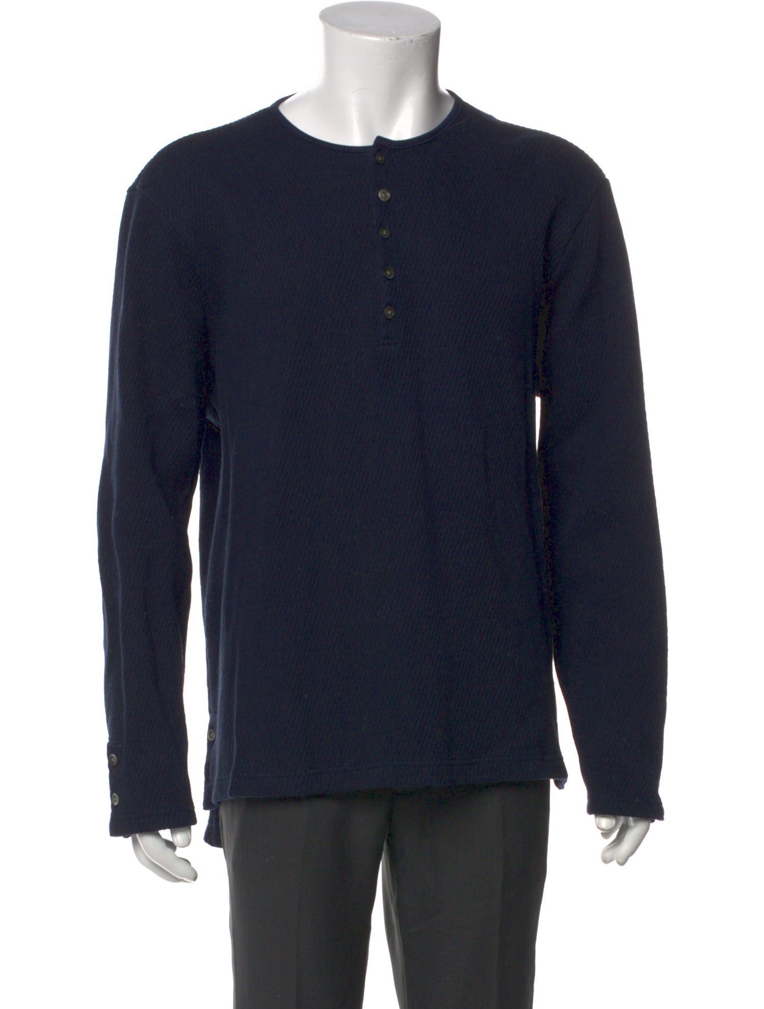 Thom Browne Crew Neck Long Sleeve Pullover