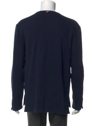 Thom Browne Crew Neck Long Sleeve Pullover
