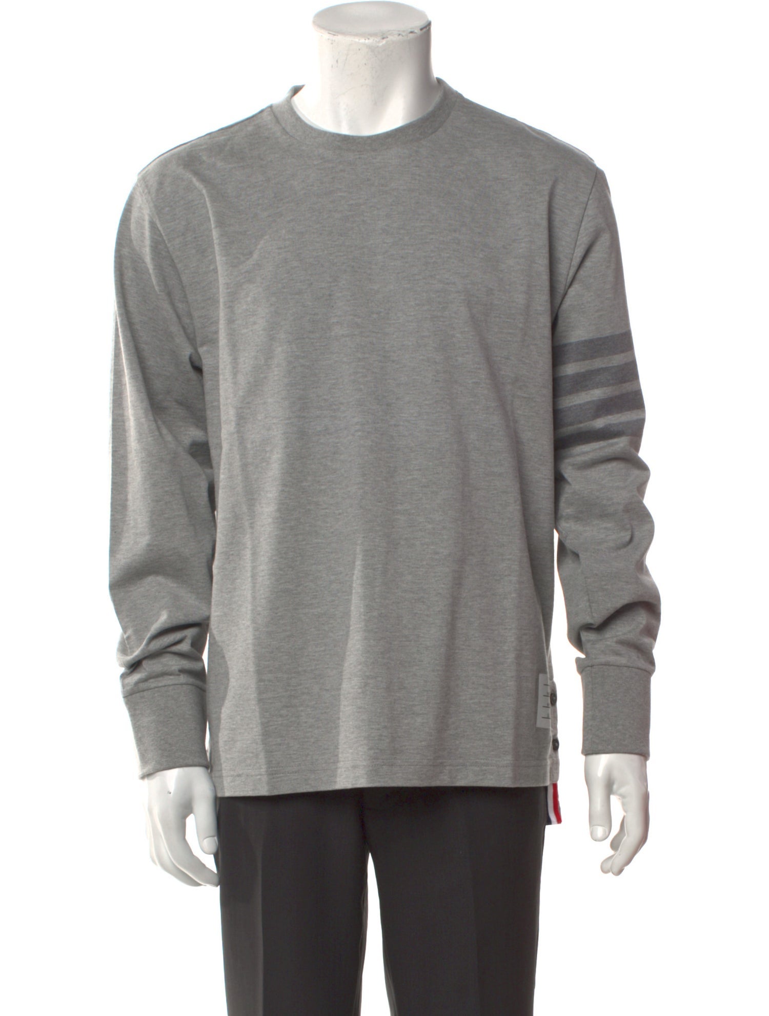 Thom Browne 4-Bar Crew Neck T-Shirt w/ Tags