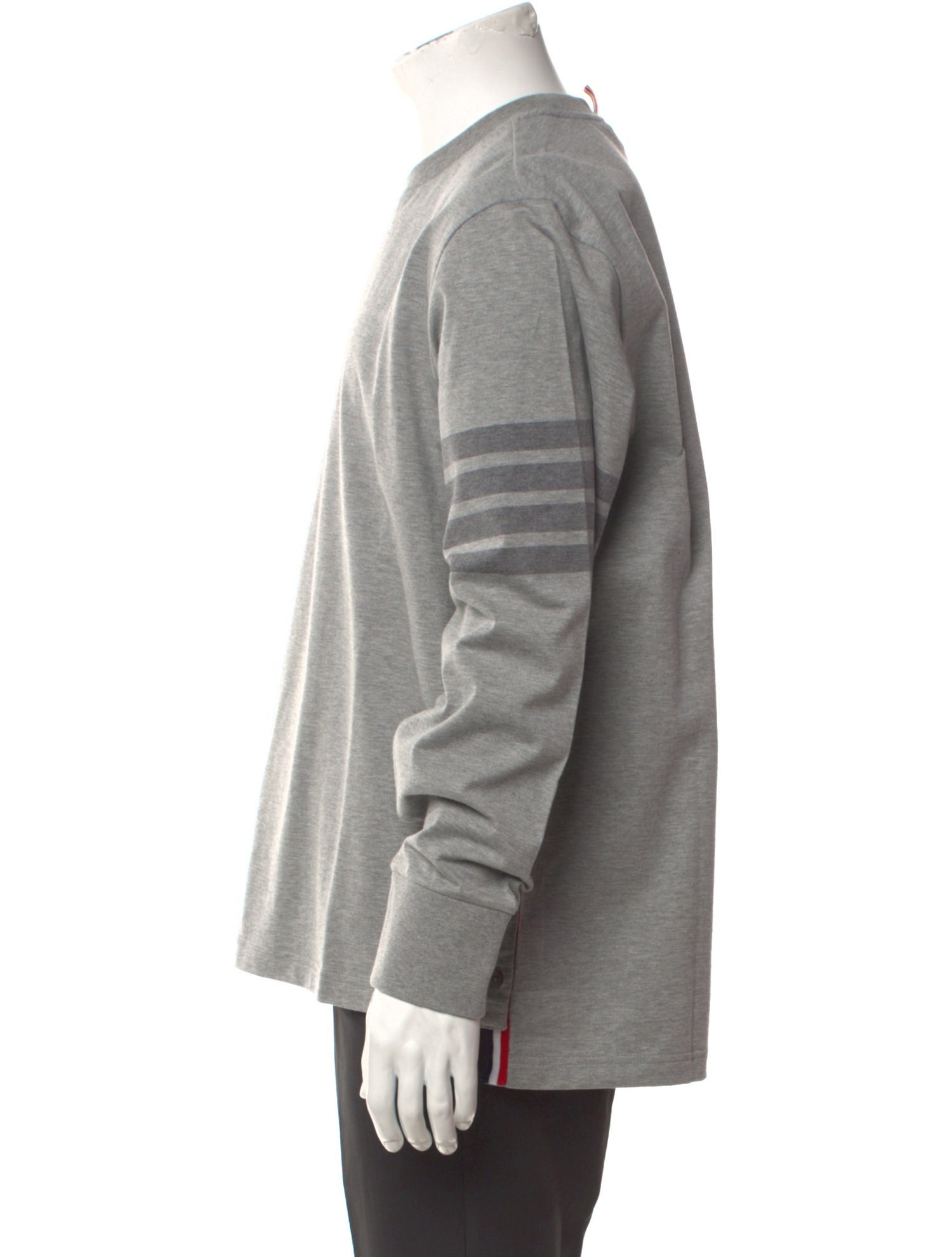 Thom Browne 4-Bar Crew Neck T-Shirt w/ Tags