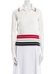 Thom Browne Striped Sleeveless Polo