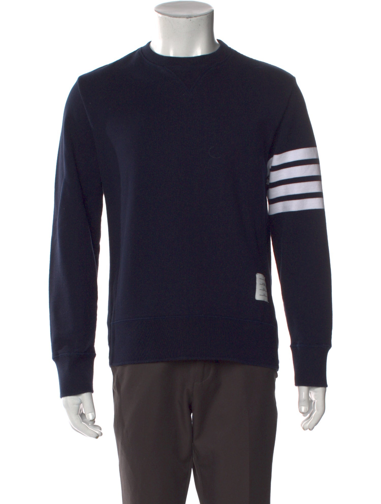Thom Browne 4-Bar Striped Pullover