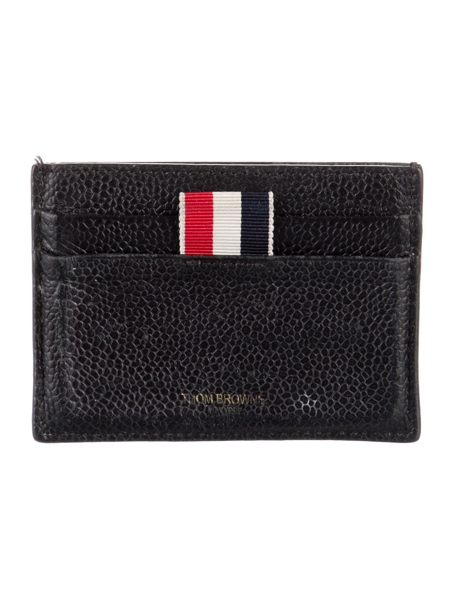Thom Browne Leather Card Holder