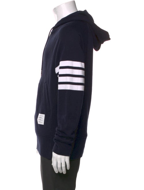Thom Browne Striped Crew Neck Hoodie