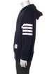Thom Browne Striped Crew Neck Hoodie
