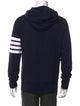 Thom Browne Striped Crew Neck Hoodie