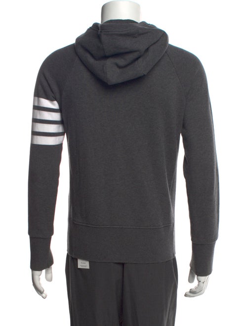 Thom Browne 4-Bar Striped Hoodie