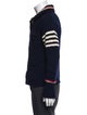 Thom Browne Wool V-Neck Cardigan
